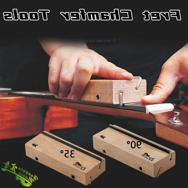 electric acoustic classical bass guitar Neck Fingerboard fret Sanding bastard smooth file repair tools HUATOOL