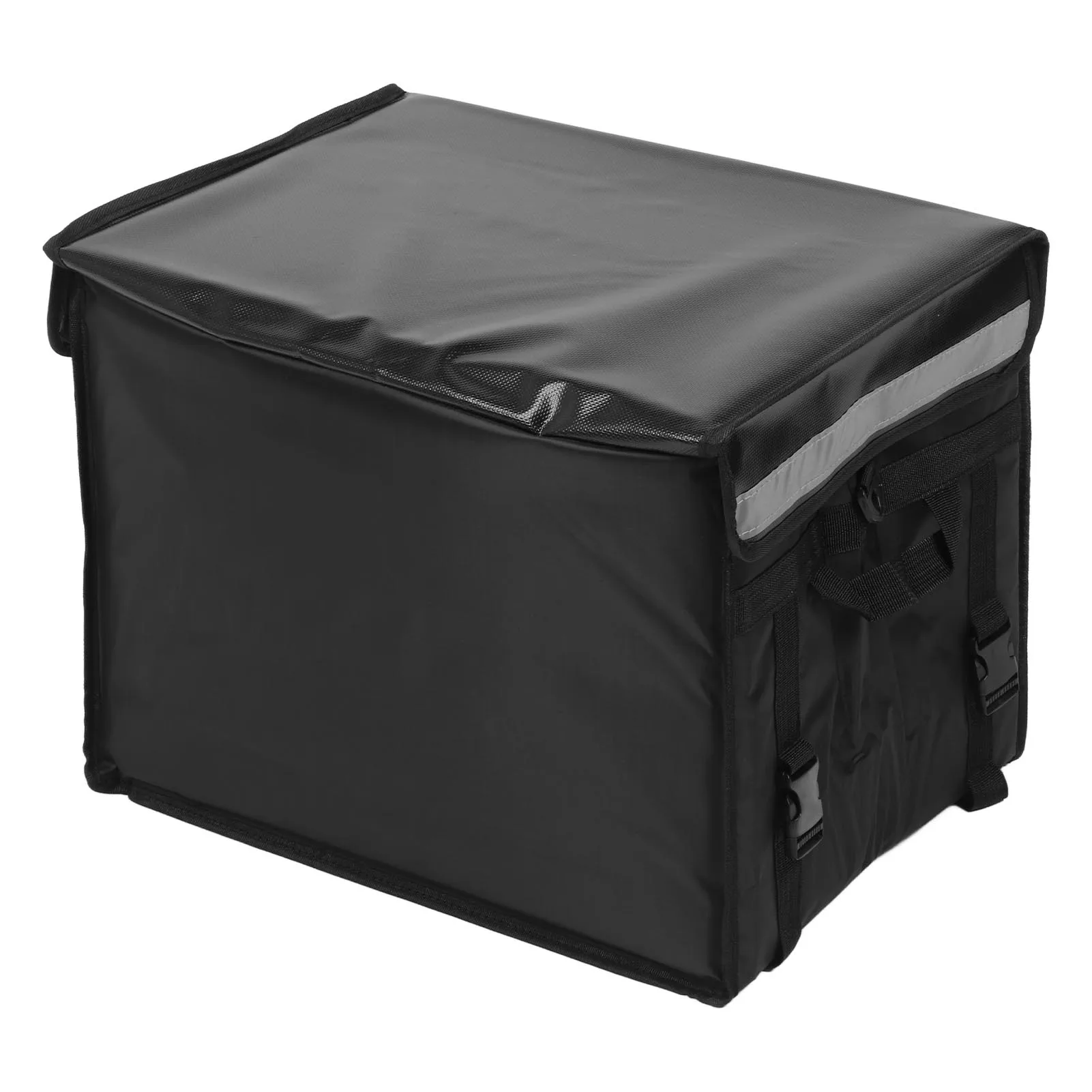 Insulated Food Delivery Bag with Zippered Top, Waterproof EPS Insulated Food Bag - Spacious for Hot/Cold Meals