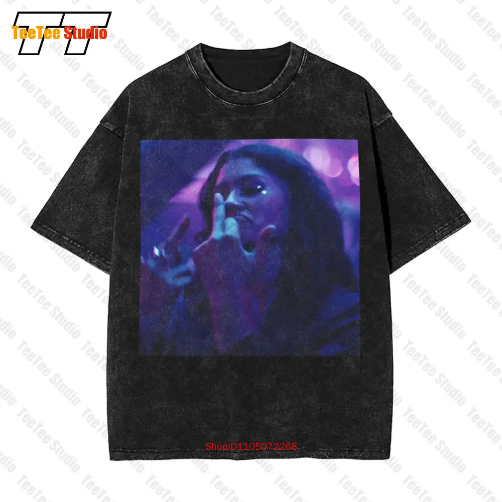Euphoria Rue Unixsex Vintage Camiseta extragrande Zendaya VWE9