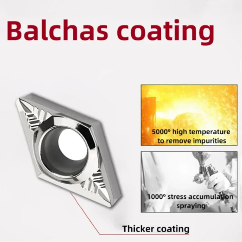 アルミインサート DCGT070202 AK HO1 DCGT070204 DCGT070208 DCGT11T302DCGT11T304 DCGT11T308 CNC旋盤用旋削工具