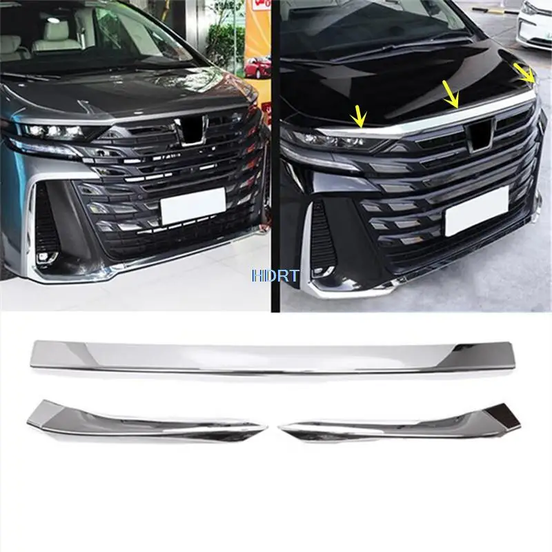 

Автомобильные аксессуары для Toyota Vellfire Alphard 40 серии 2024 +, полоса заднего багажника, отделка багажника, молдинг передней капота, Стайлинг