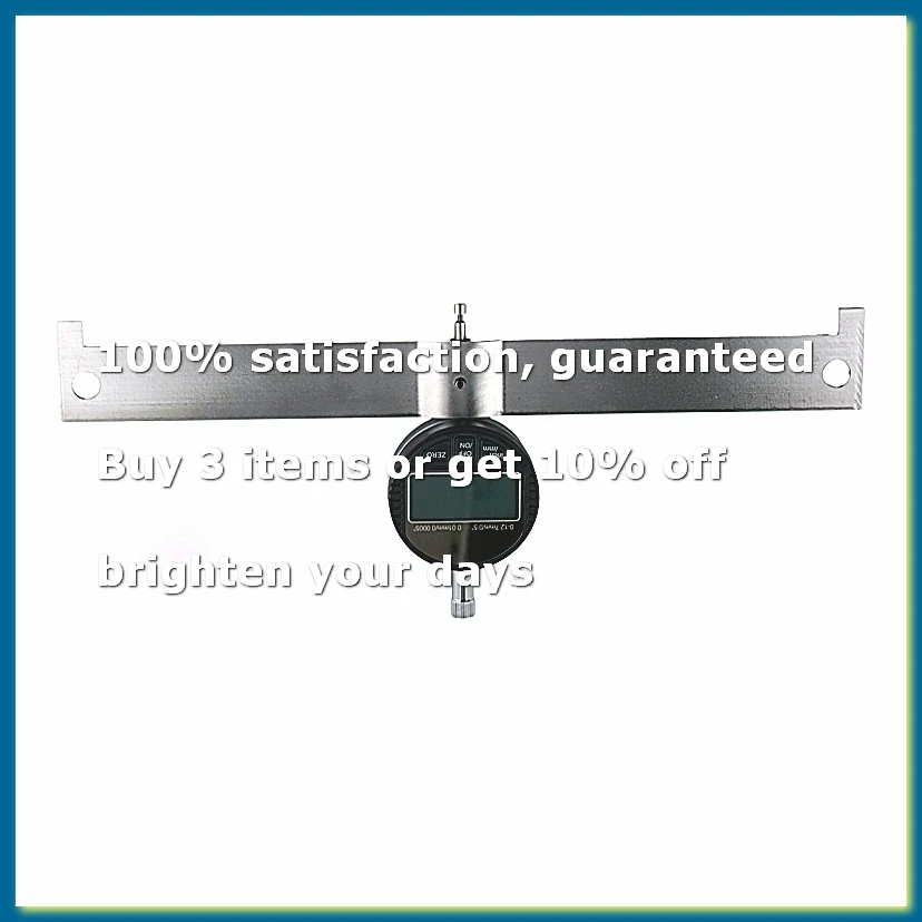 ●Guitar Neck Curvature Measurement Indicator Guitar Fingerboard Measuring Flat Ruler Reset Calibration Instrument