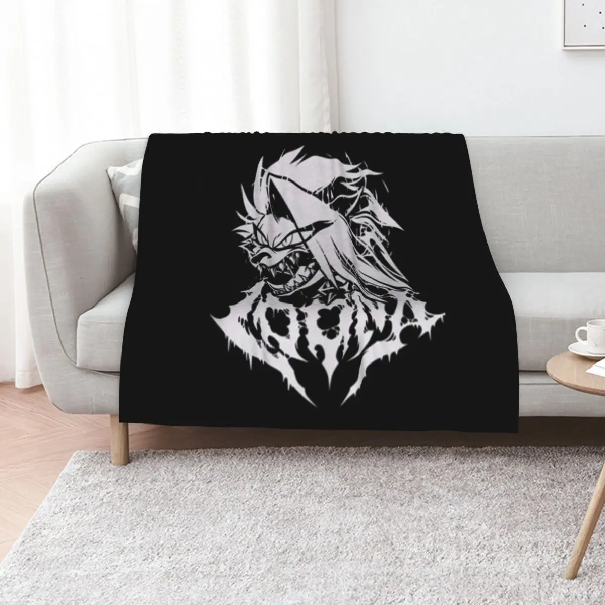 Loona - Helluva Boss Throw Blanket Decoratives for sofa Luxury Throw Loose blankets and throws Plaid on the sofa Blankets