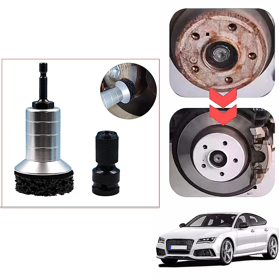 

Автомобильный инструмент для удаления ржавчины, ступица колеса, тормозной диск, инструмент для удаления ржавчины, антикоррозийный комплект для обслуживания, очистка, набор для удаления ржавчины, авторемонт, принадлежности