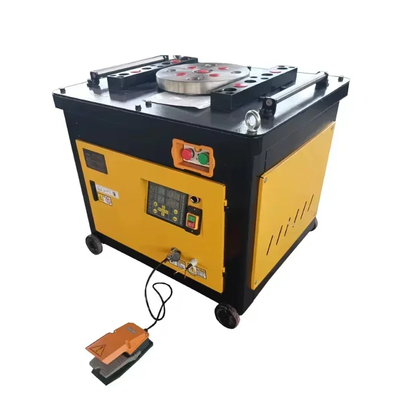 Newly arrived GW40 steel stirrup bending machine 6 32mm manual automatic iron bar bending construction