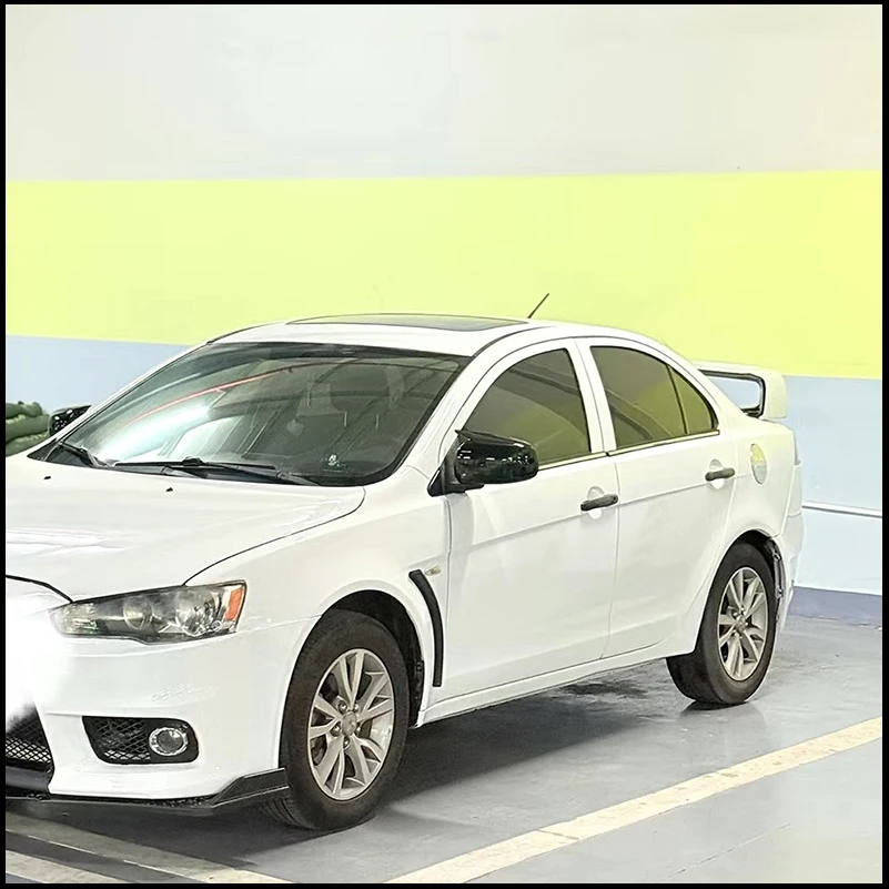 

FOR Mitsubishi Lancer X EVO 10 EX 2008-2016 Side REARVIEW MIRROR COVER STICKER TRIM Decoration Car Styling Auto Accessories