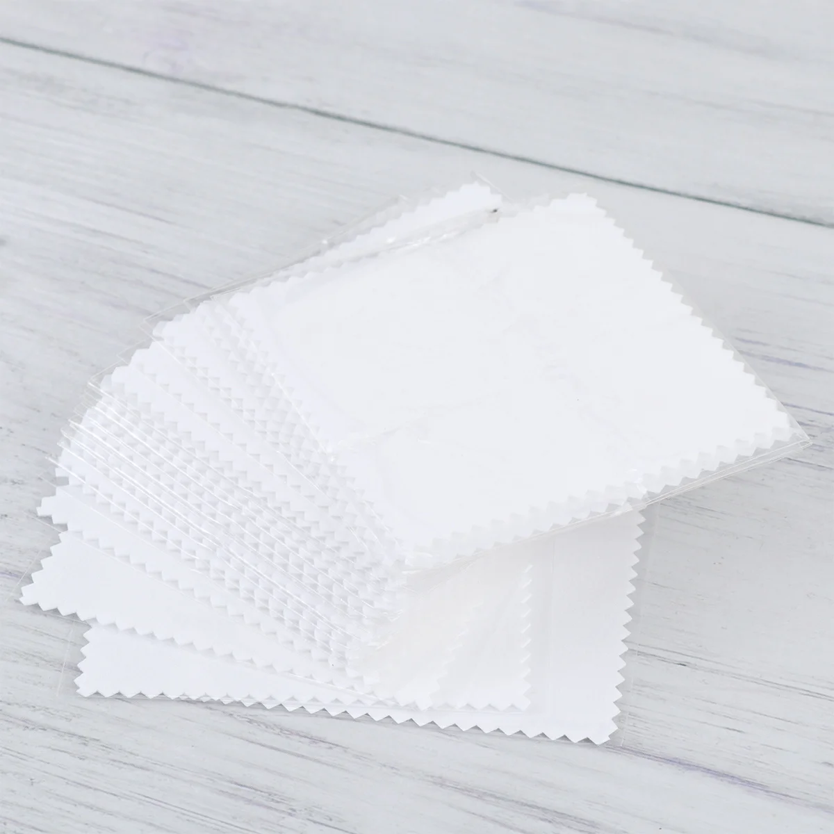 

50 Pcs Cleaning Cloth Jewelry Cleaner Wipes Clothes Wiping Care Polish Polishing
