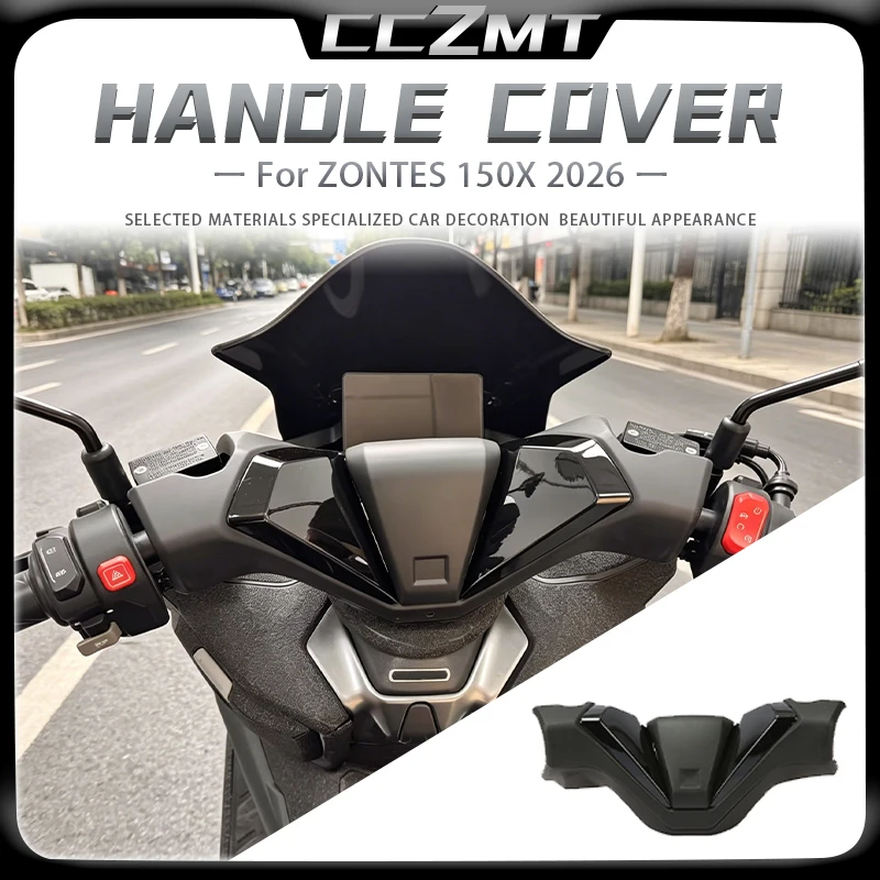 For ZONTES 150X 150 X 2026 Motorcycle Modification Handle Cover Faucet Cover Decorative Cover Carbon Fiber Shell Accessories
