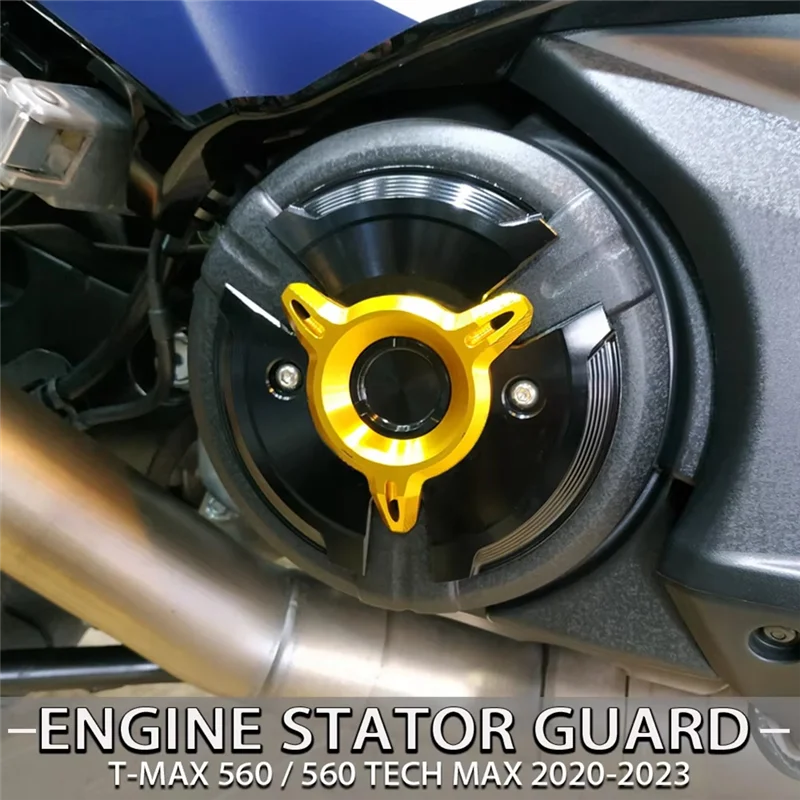 

Motorcycle Frame Slider Protector Engine Stator Cover Guard For TMAX530 TMAX560 Gold