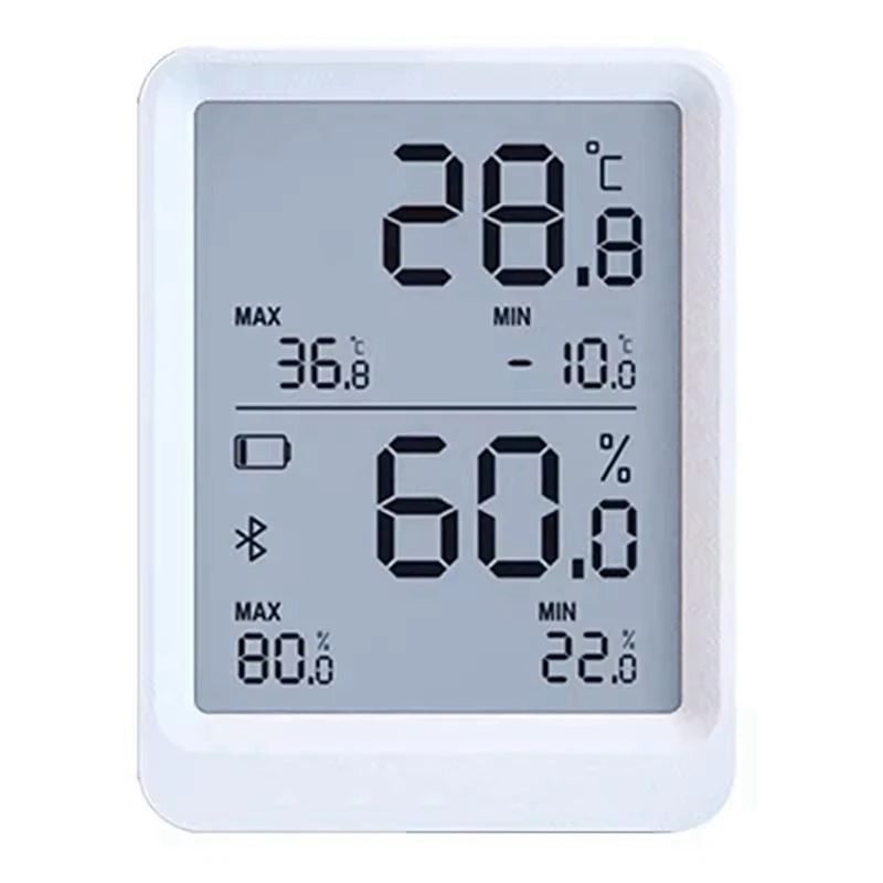 Enregistreur de température et d'humidité, Bluetooth, moniteur de température et d'humidité, prise en charge des rapports de données automatiques pour boîte à couver