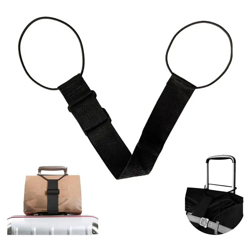 Adjustable Elastic Luggage Strap Carrier Strap Baggage Bungee Belts Suitcase Travel Security Carry On Straps