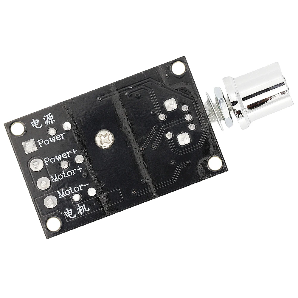 DC 6V 12V 24V 28V 3A 80W PWM Motor Speed Controller Regulator Adjustable Motor Speed Controller Mute Large Torque Motor