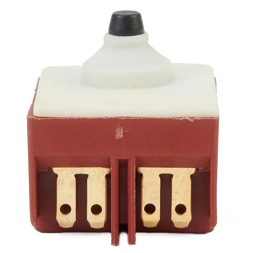 125 В/12 а Φ кнопочный переключатель AC250V 6A угловая шлифовальная машина DPST для Bosch GWS6/7-100 пластик + металл горячая Распродажа Новинка 125 В/12 а Φ кнопочный переключатель AC250V 6A угловая шлифовальная машина DPST для Bosch GWS6/7-100 пластик + металл горячая Распродажа Новинка