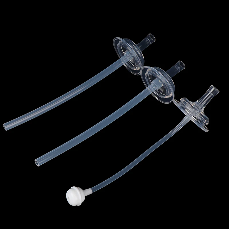 Baby Bottle Silicone Straw Replacement Wide Caliber For Learn drinking cups