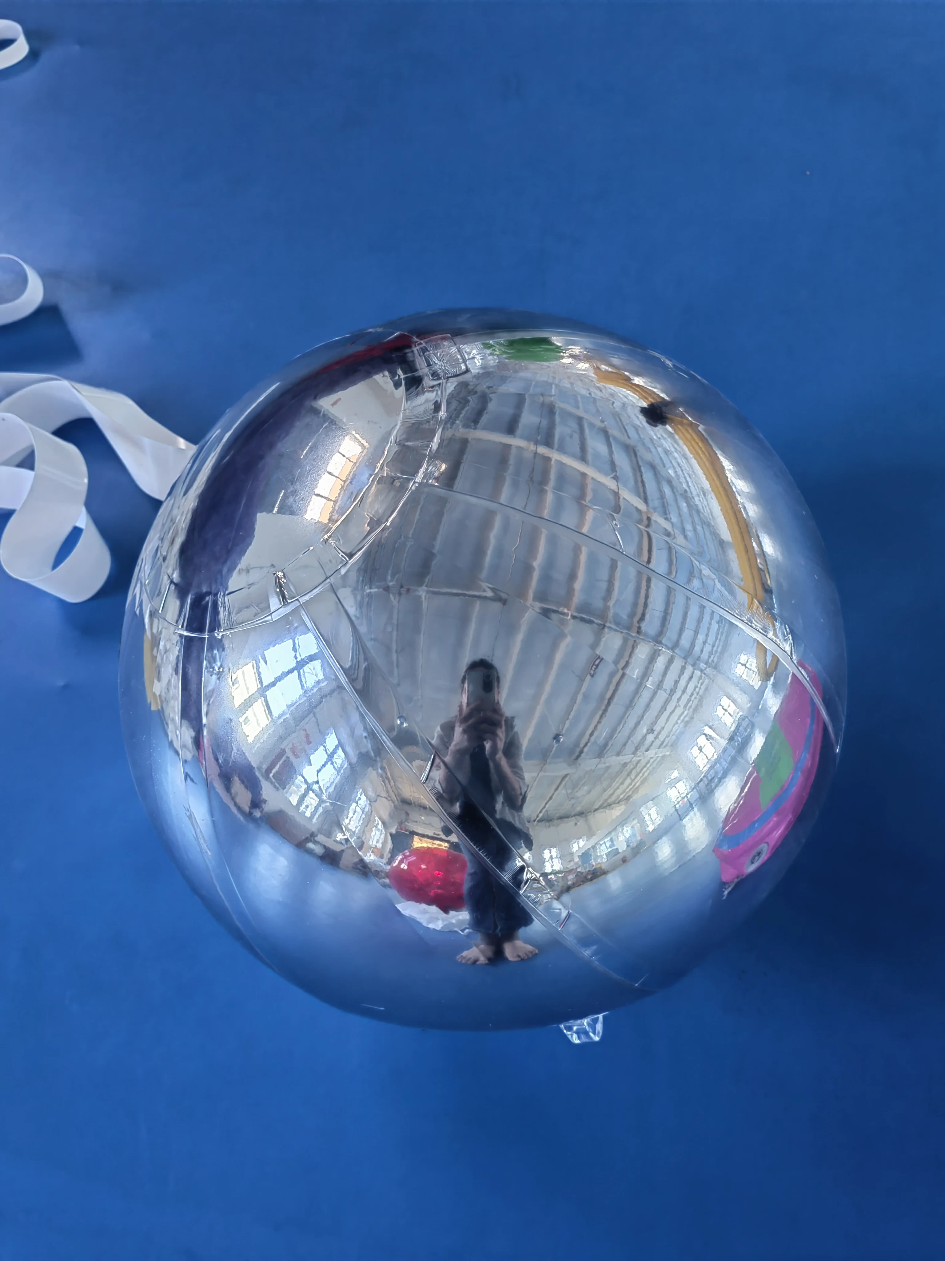 

SJYHOPIFY Wedding inflatable Mirror Ball Decoration 0.9mm PVC Reflective Ball Customized Size Customized Color Ready to Ship