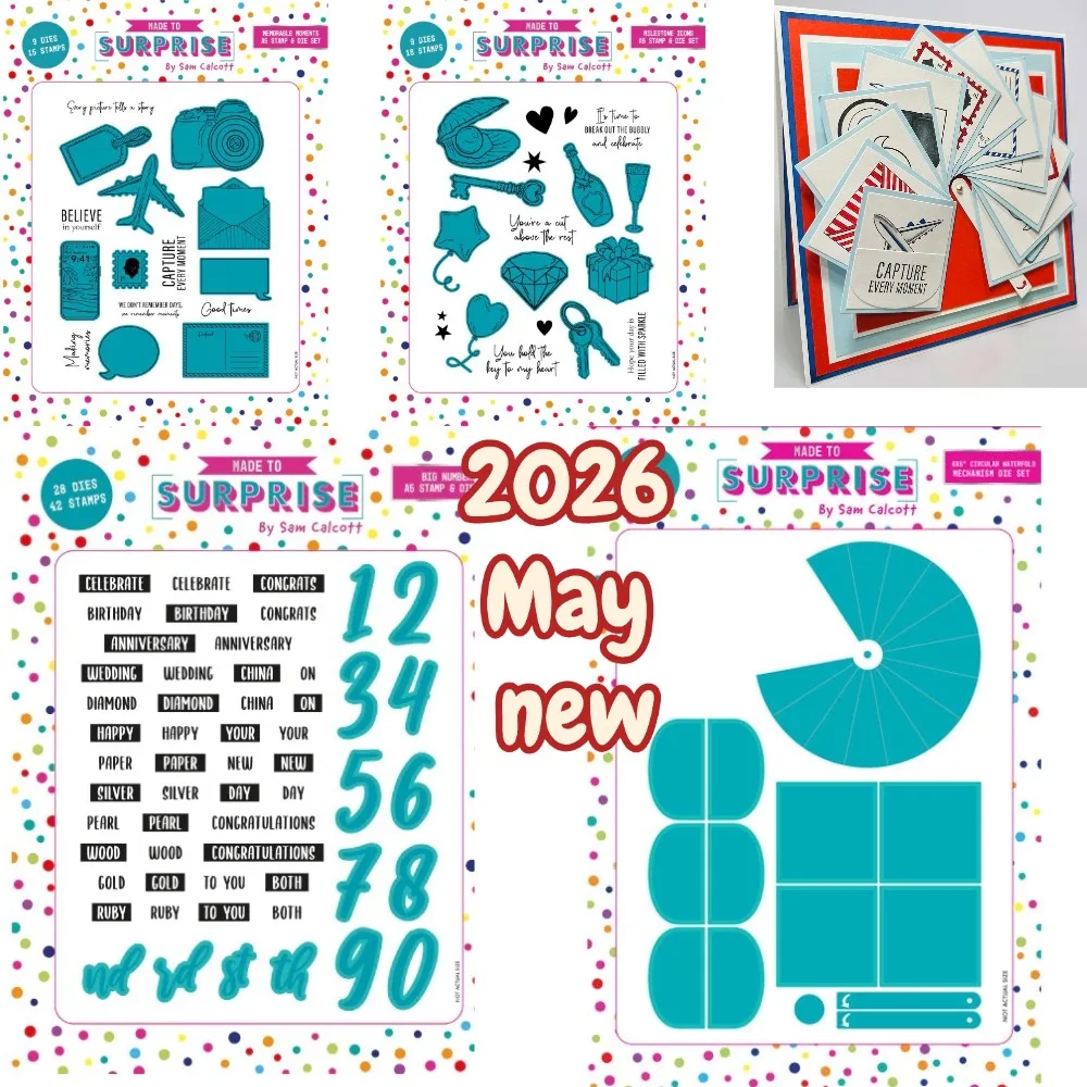 

2026 May New cartoon character Metal Cutting Dies For Scrapbook Diary Decoration Embossing Template DIY Greeting Card Handmade