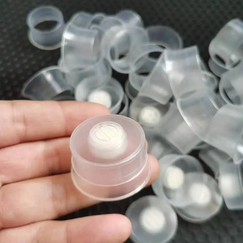 20 PCS Plastic Mushroom Grow Bag Filter Plugs With Air Permeable Design And Secure Fit Perfect For Home Mushroom Cultivation