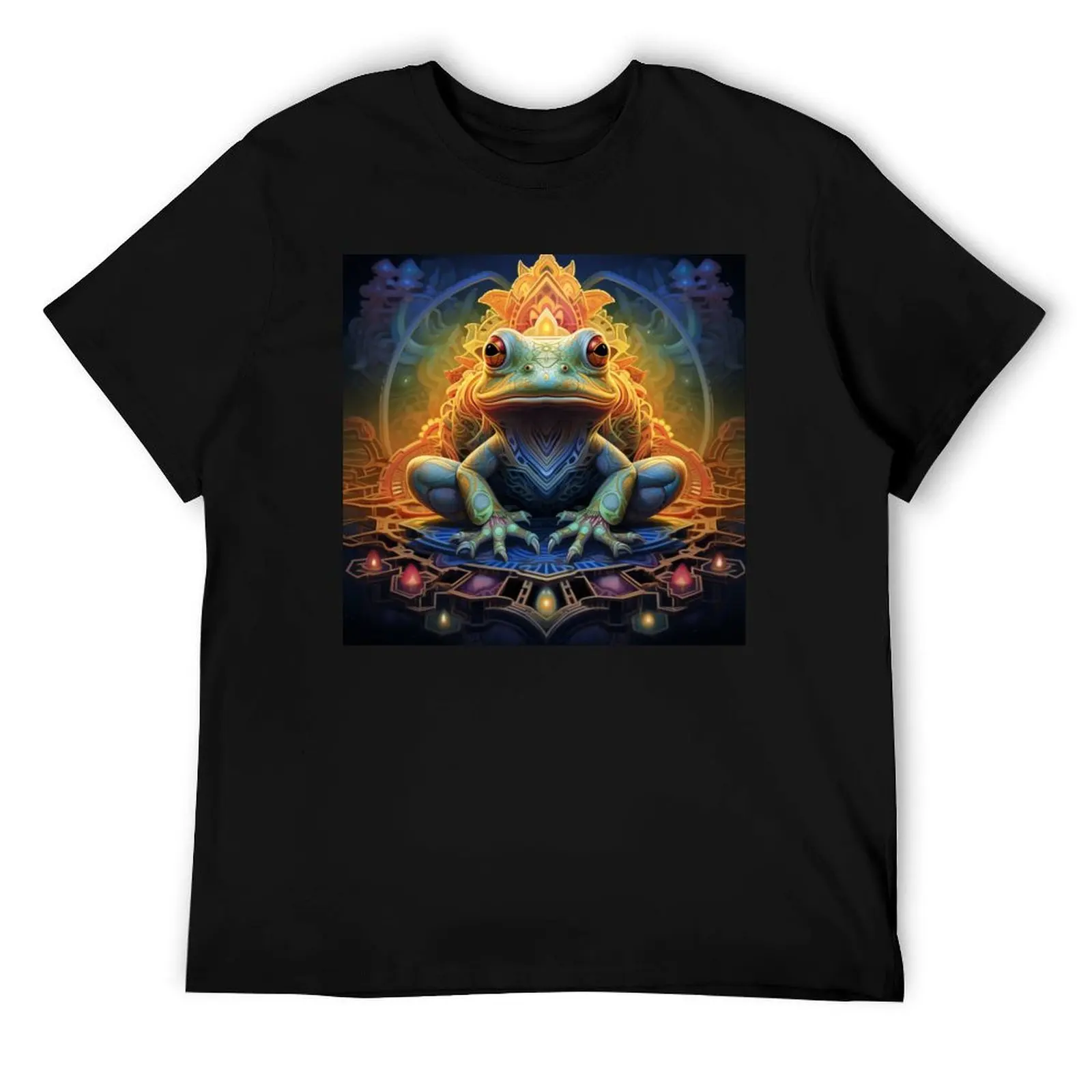 

Kambo, Sacred Frog of the Amazon ... dmt art T-Shirt man t shirt cotton t shirt for man cotton t shirt man T-Shirt