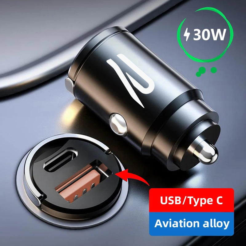 

30W Volkswagen Cigarette Lighter Port Car Fast Charger Adapter For VW Scirocco GTI Polo Golf CC T5 GTE Passat Variant b6 Jetta