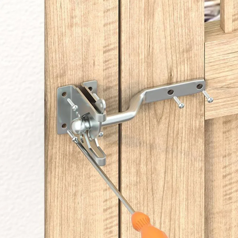 Chiusura per porta di recinzione Chiusura per recinzione Hardware per la casa Fibbia Serratura per porta resistente alla corrosione Chiusura per recinzione Serratura per guardrail