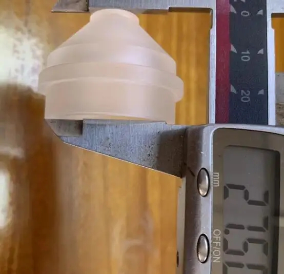 (2 قطعة) CP208 مناسب لفوهة الماء CHMER/AMS Tech EDM Ø4 Ø6 Ø8mm (نمط جديد)، فوهة التنظيف السفلية (OD37x27.5H) تنطبق على Chmer