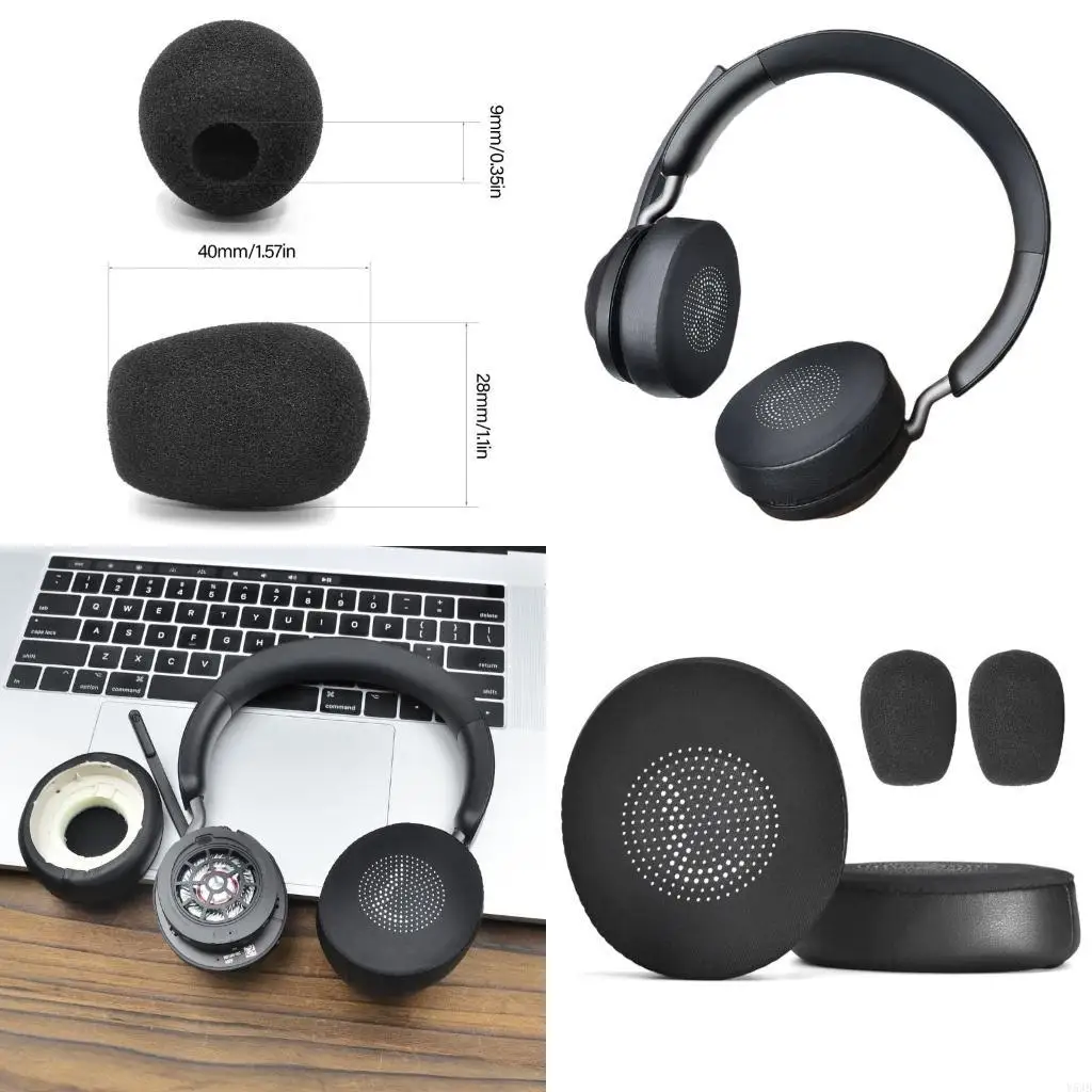 y5jb-almofadas-ouvido-confortaveis-​​para-elite45h-evolve2-65uc-diario-viagem-e-uso-do-escritorio