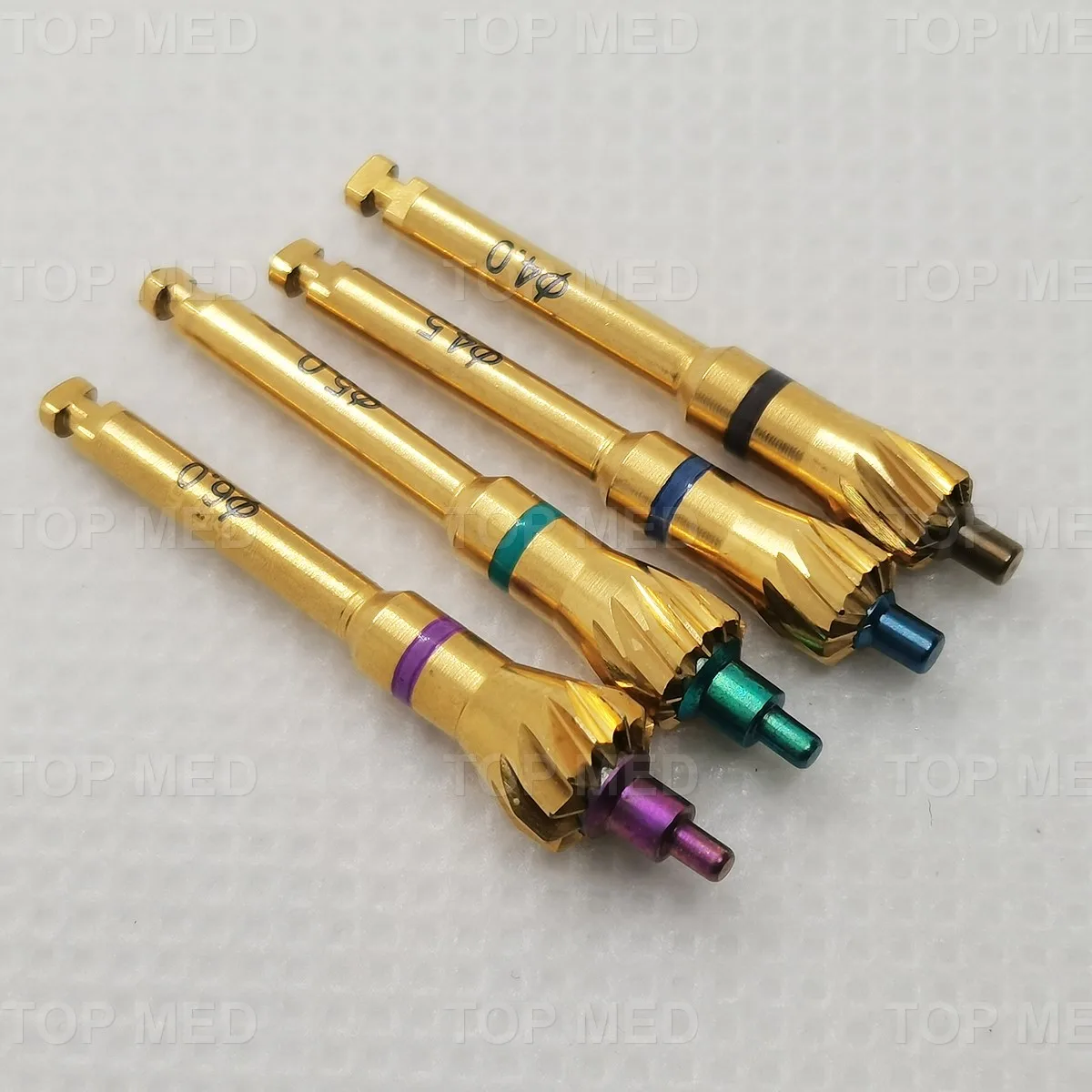 Dental Implant Bone Removal Drill Surgical Profiler Grinding Bur with Pilot Peri-Implant Debridement Drill for OSSTEM Dentium