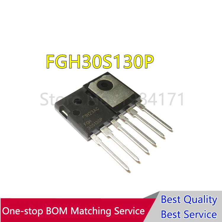 5PCS FGH30S130P FGH30S130 TO-247 new original In Stock Shorted AnodeTM IGBT IC NEW