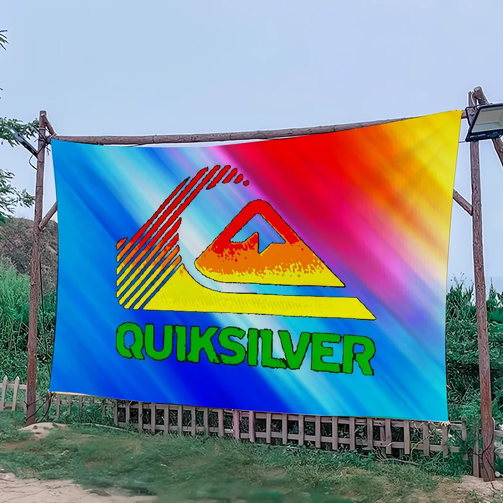 Q-Quiksilver модный брендовый флаг искусство научная фантастика домашний декор настенное крепление домашний декор баннер Q-Quiksilver модный брендовый флаг искусство научная фантастика домашний декор настенное крепление домашний декор баннер