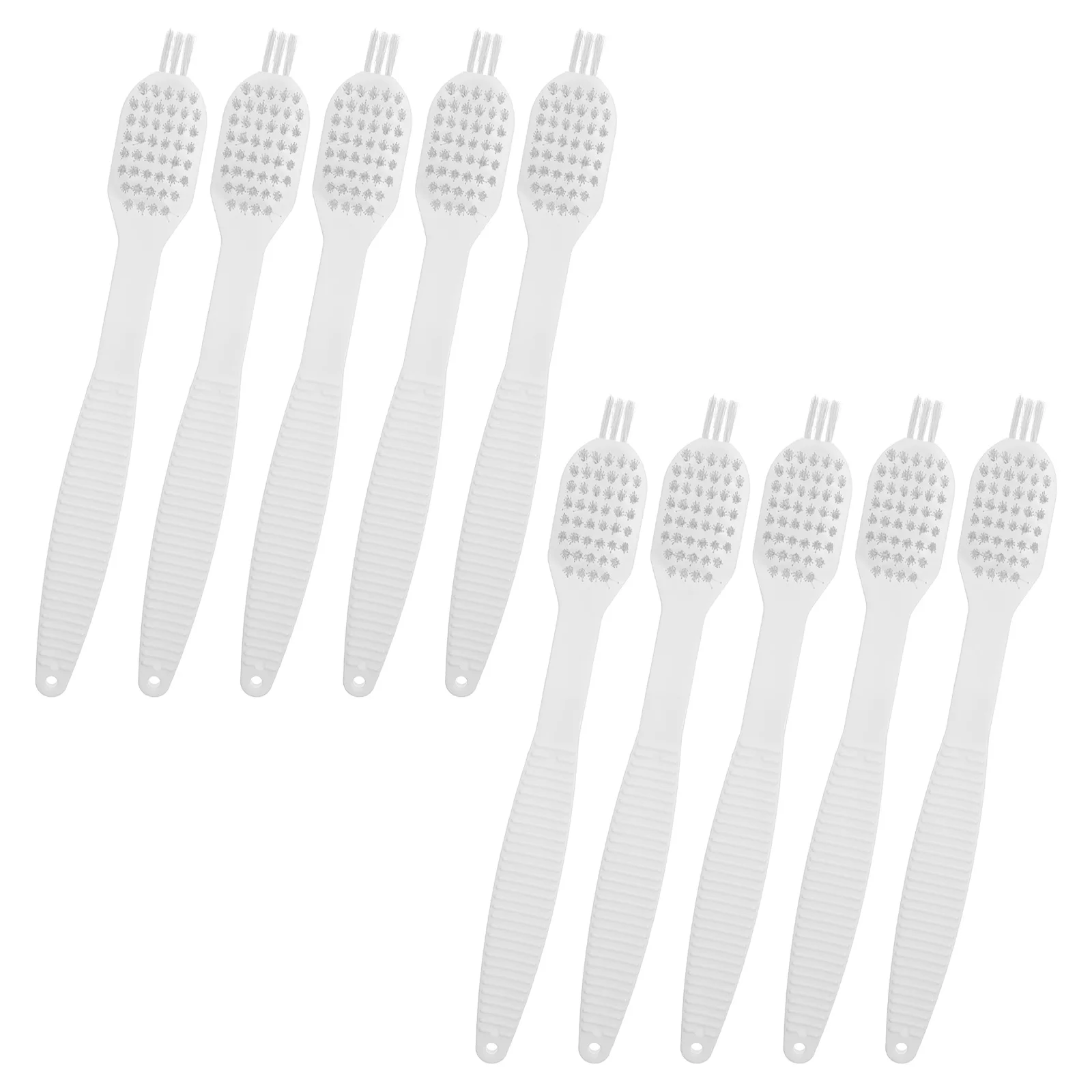 

10pcs Kitchen Appliance Cleaning Brush Set Nylon Plastic Ergonomic Handle For Soymilk Machine Coffee Grinder Juicer Flexible