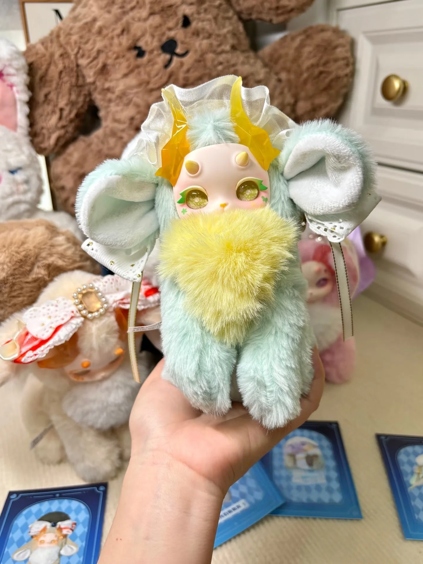 Originele Tutulong Fantasy Forest Tea Party Blind Box Willekeurige Box Mystery Surprise Box Konijn Draak Pluizig Speelgoed Verjaardagscadeaus