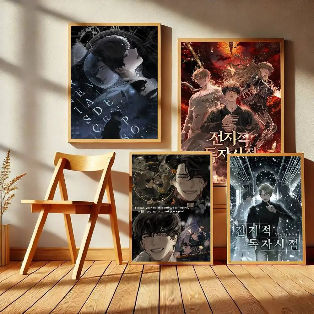 Anime Omniscient R-Reader V-Viewpoint Classic Vintage Posters HD Quality Wall Art Retro Posters for Home Room Wall Decor