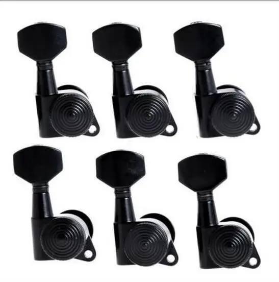 

1set 6R Auto Lock Tuning Pegs Tuners Machine Heads Black