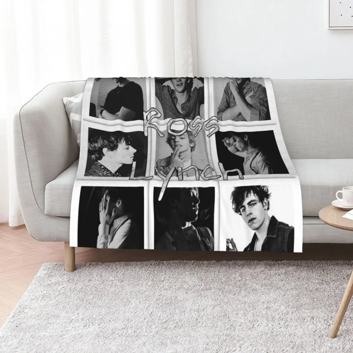 Ross Lynch Throw Blanket Camping Flannels Stuffeds Weighted Luxury Thicken for sofa Blankets