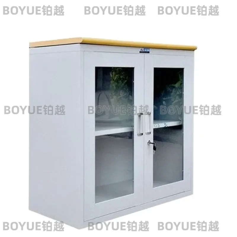 Thickened Steel Filing Cabinet with Lockers Low Storage Unit for Office Home Document Organizer Secure Metal Drawer Cupboard
