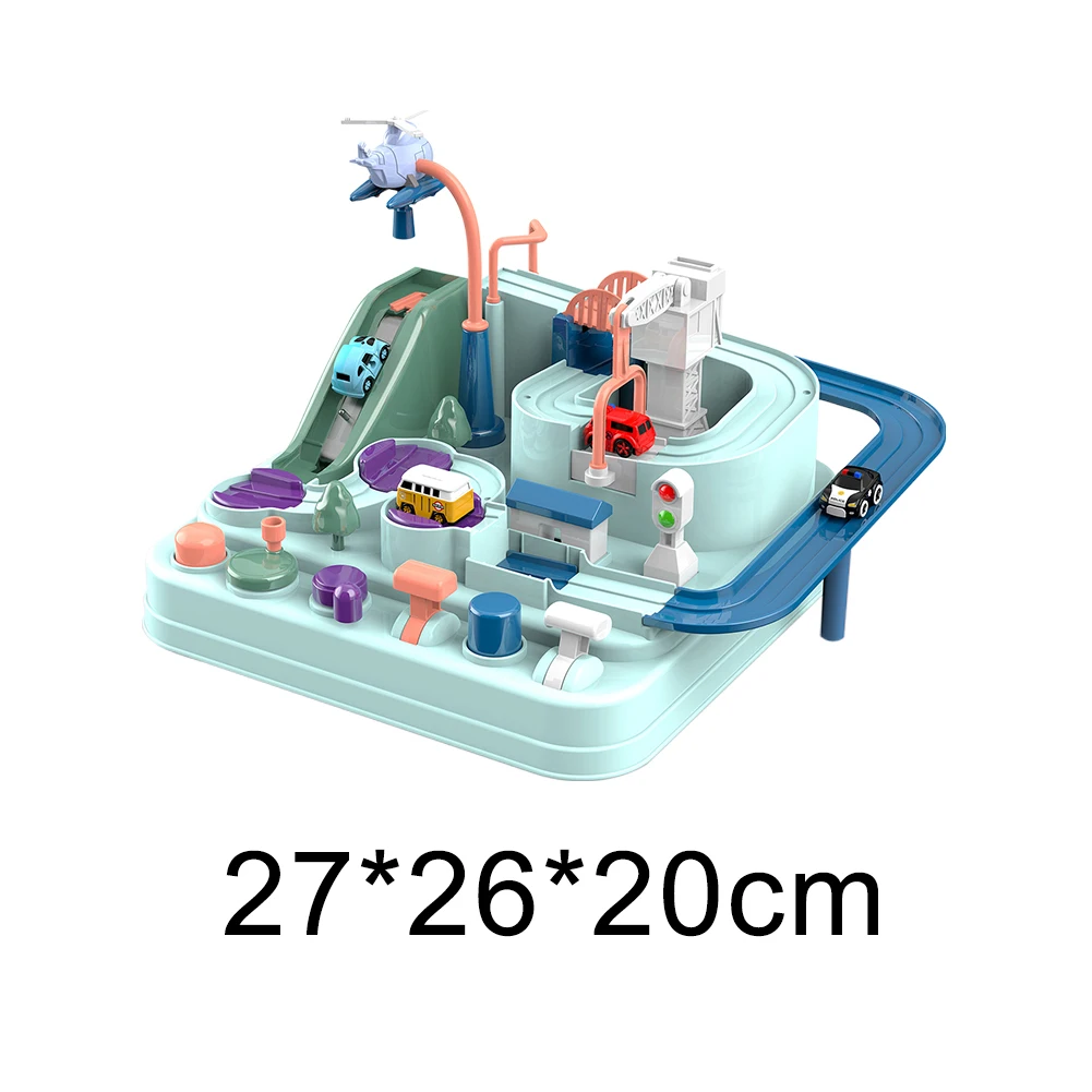 لعبة سباق تعليمية للأطفال، ألعاب مغامرة السيارة، لعبة الدماغ، لعبة قطار تفاعلية ميكانيكية للأطفال #5