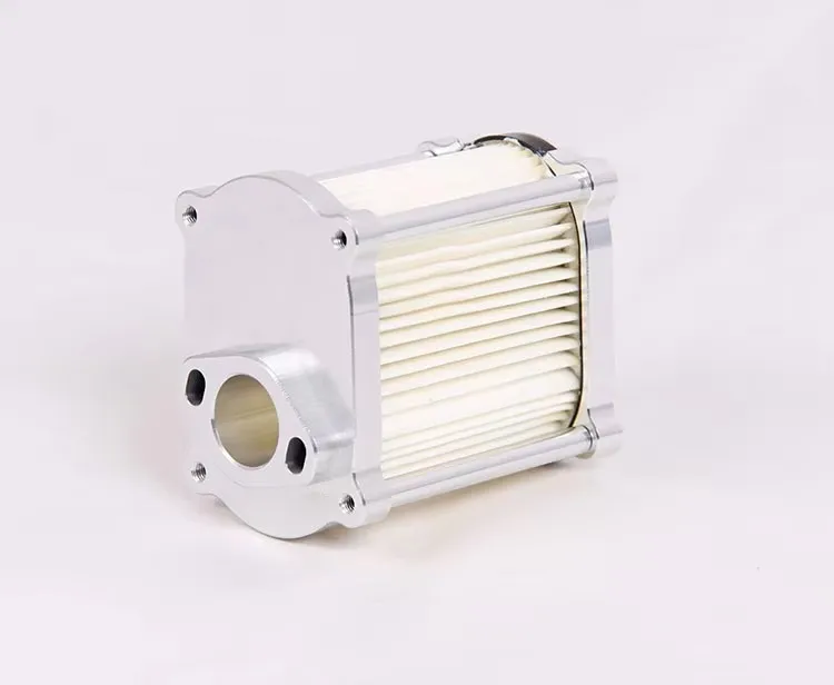 التصنيع باستخدام الحاسب الآلي بدقة جميع مرشحات قوس فلتر الهواء المعدني مع فلتر الهواء الورقي لـ ROFUN KM HPI BAJA 5B 5T 5SC