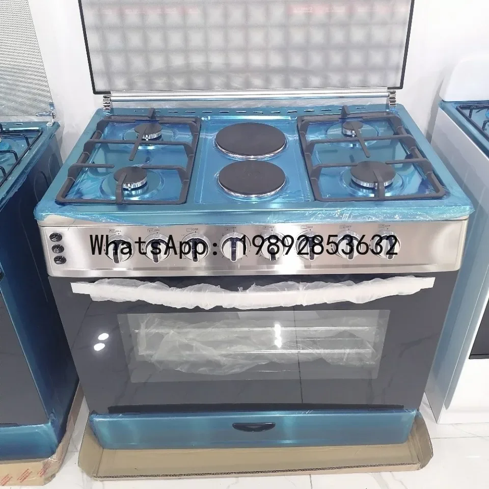 X-13  Electric Burner Gas Stove Oven Combo Upright 900 Wide Household Gas Electric Oven