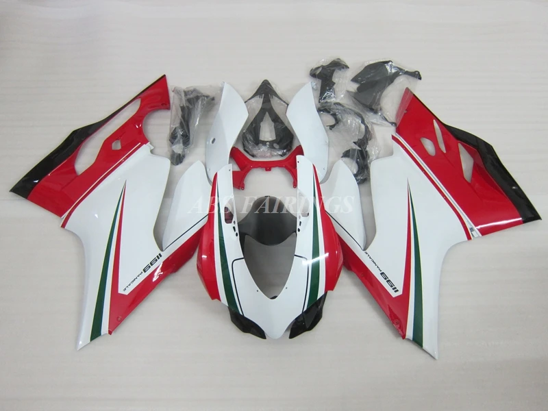 Injection New ABS Motorcycle Fairings Kit Fit for Ducati 899 1199 Panigale s 2014 2015 2016 14 15 16 Bodywork Set Red Green