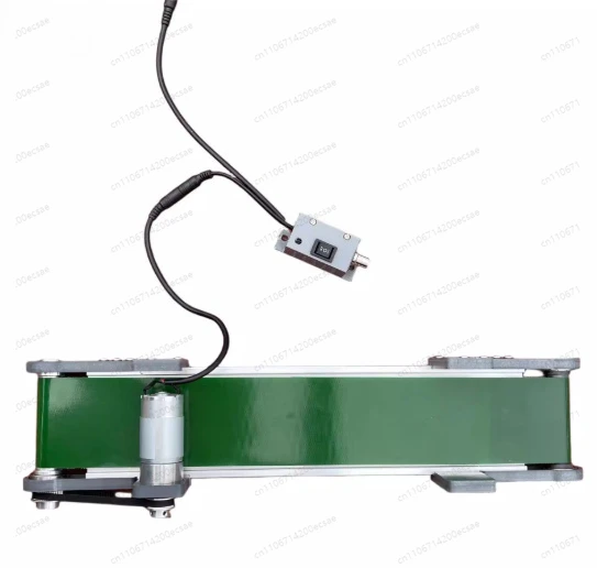 

PVC desktop belt conveyor forward and reverse rotation suspension speed regulation assembly line model popular science friction