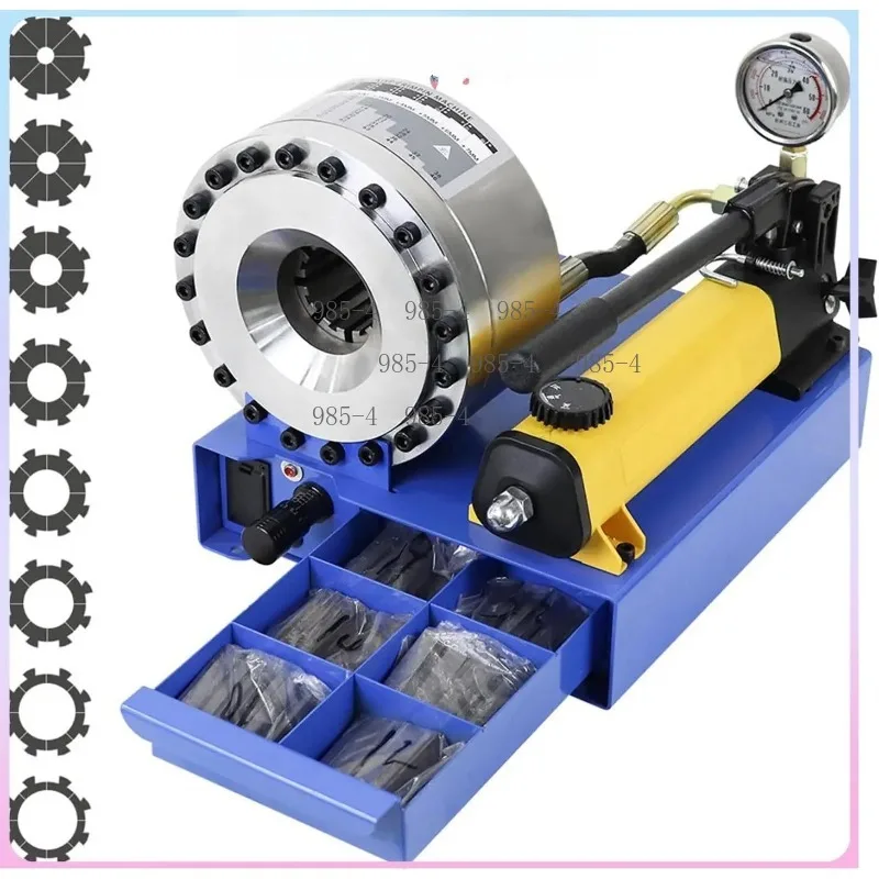 1/4-1 Inch Hydraulic Hose Fittings Pressing Machine Portable Manual Crimping Tool