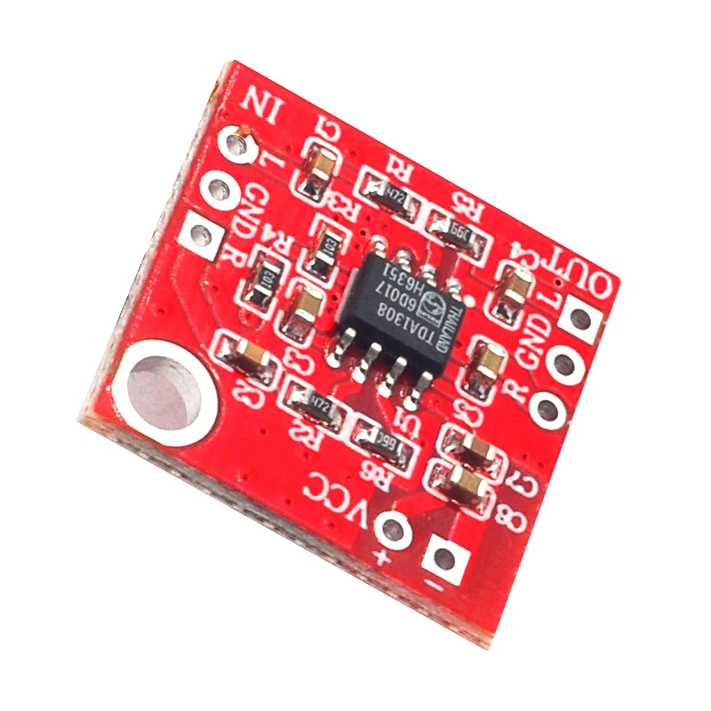 TDA1308 headphone amplifier board amplification module can be used as a power amplifier preamplifier DC DC 3V-6V