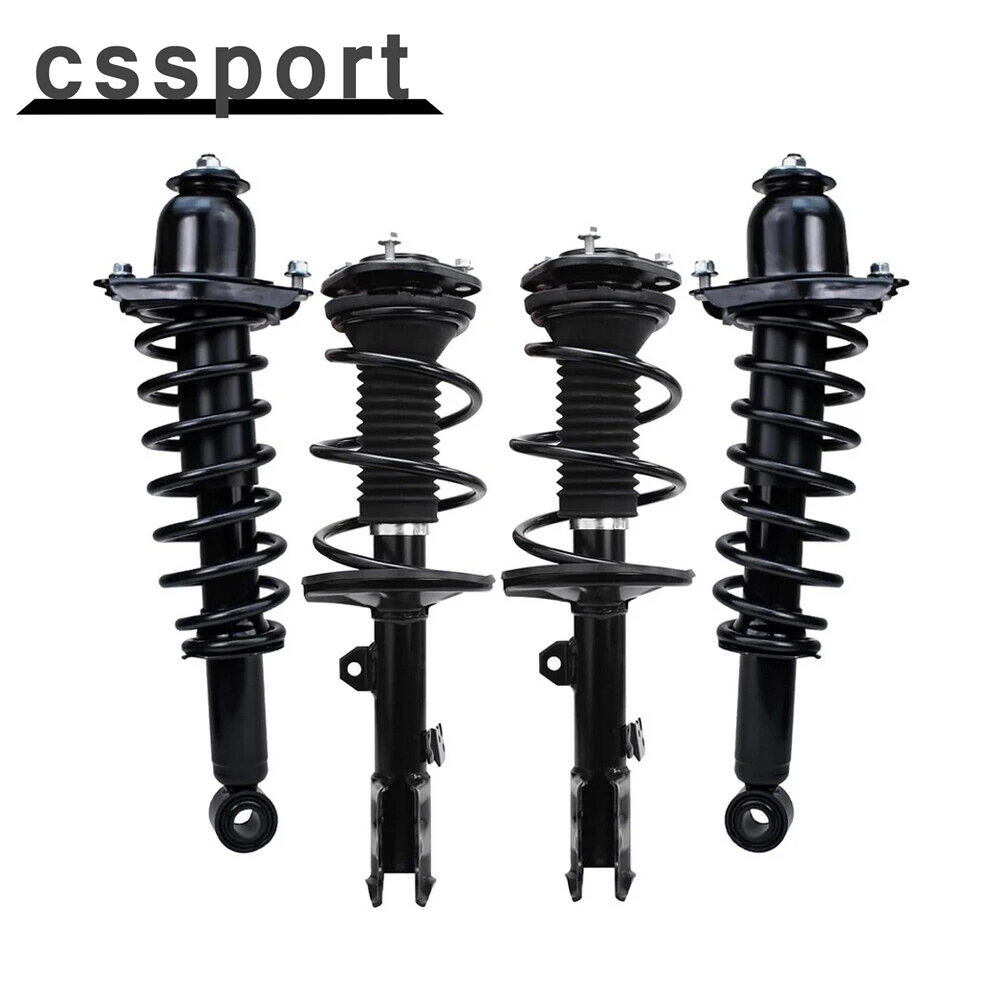 

4pc Front and Rear Struts for 2009-2013 Toyota Corolla 1.8L OE# 572597 572598