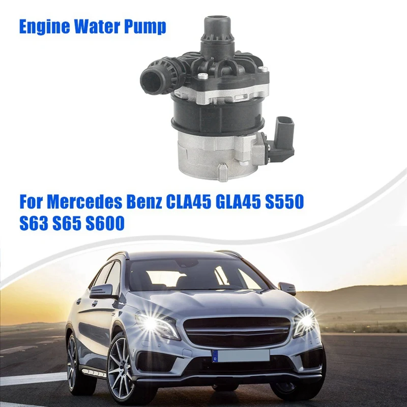 A0005001986 Car Water Pump Low Temperature For Mercedes Benz CLA45 GLA45 S550 S63 S65 S600