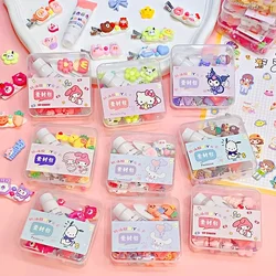 Cream glue goo ka diy hairpin resin accessories material package handmade hairpin goo plate sticker toy woman