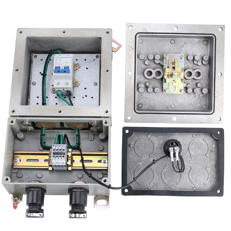 Residual Current Circuit Breaker 220V AC 2P 20A Flameproof Circuit Breaker BLK28-20A