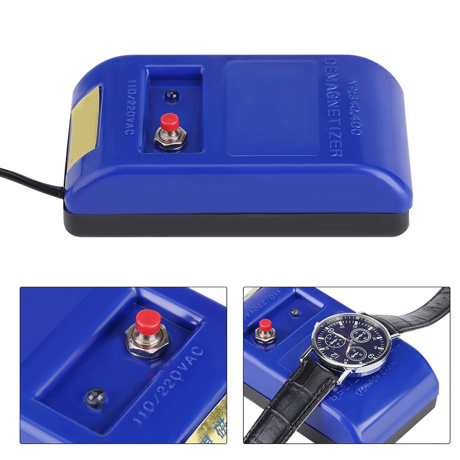 D9 Professional Mechanical Wristwatch Demagnetizer Watch Repair Demagnetizing Tool Adjust the Watch Time Accurately Watch Tools