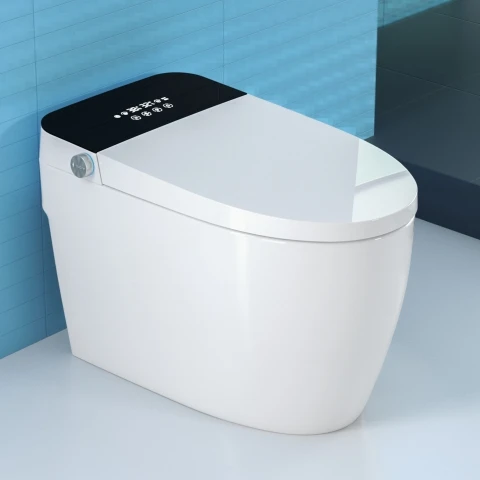 

Bathroom Wc One Piece Intelligent Automatic Toilet Bowl Electric Closestool Bathroom Smart Toilet with Bidet