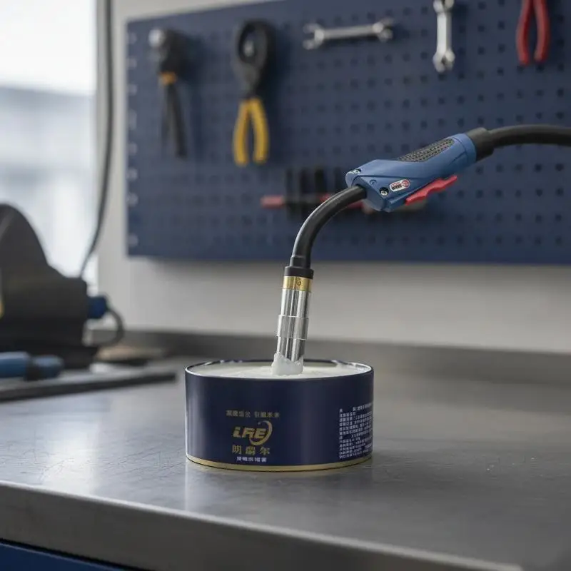 1Pcs Extends Nozzle Life For MIG/TIG Welding Blue Box Welding Nozzle Anti-clogging Paste Prevents Slag Adhesion