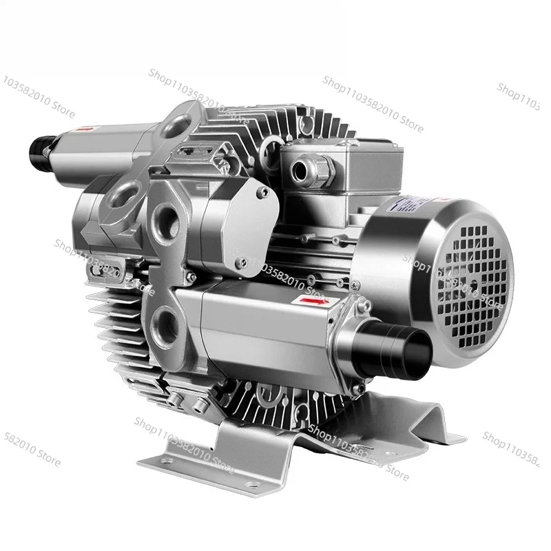 High Pressure Fan Vortex Air Pump 4HG Vacuum Sewage Treatment Underwater Oxygenation High Pressure UHV Blower